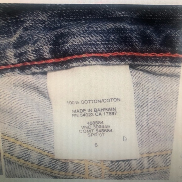 *1969 Ltd. Edition Gap Jeans denim mini skirt, size 6. Mini skirt. - Picture 7 of 7